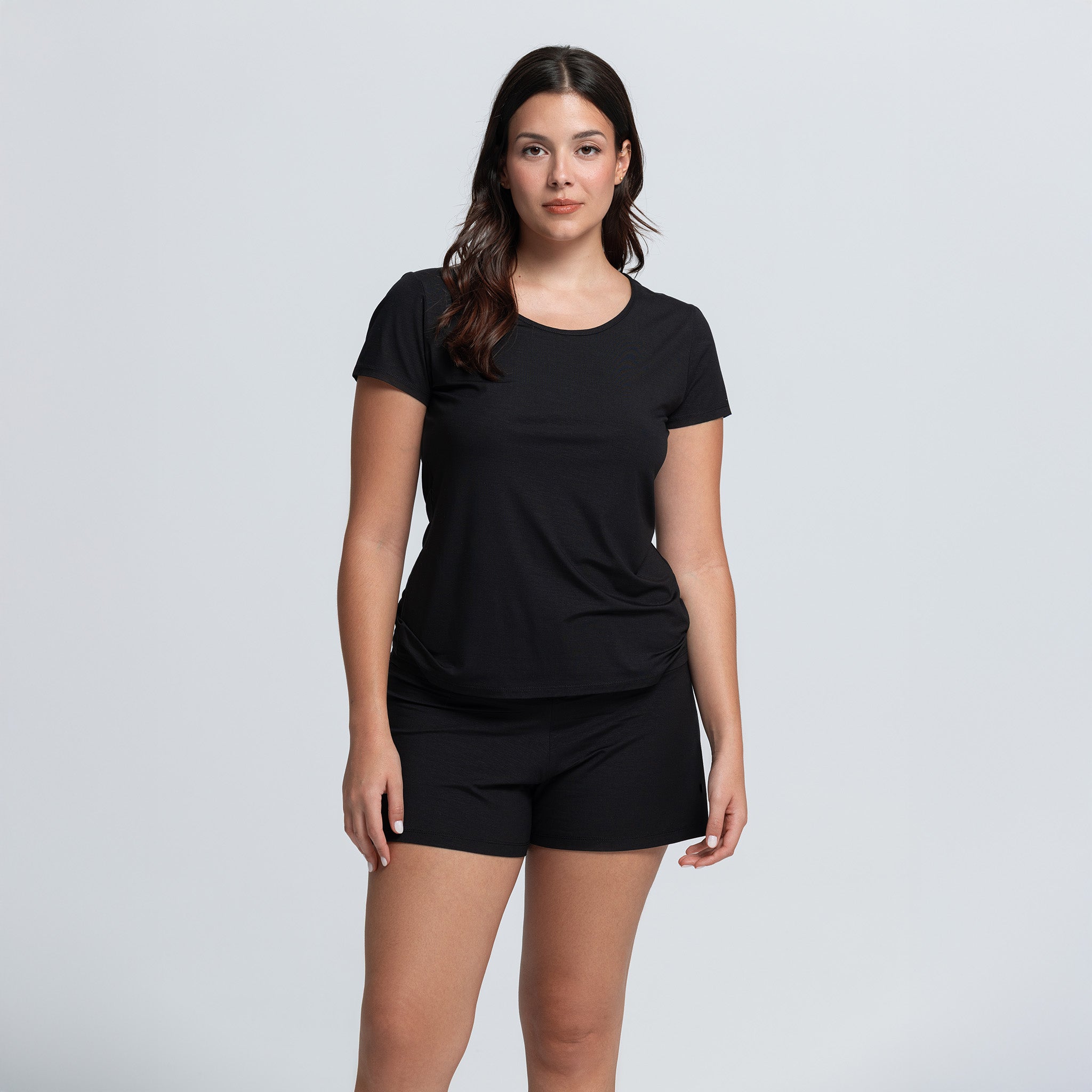 Short Sleeve Scoop Pajama Tee