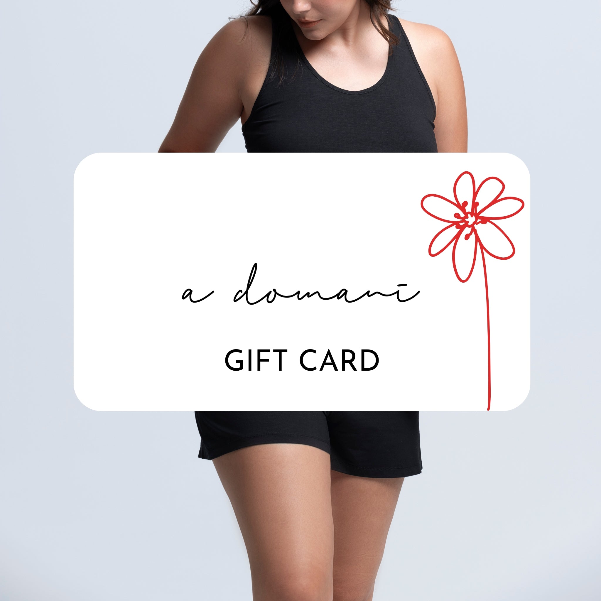 A DOMANI gift card
