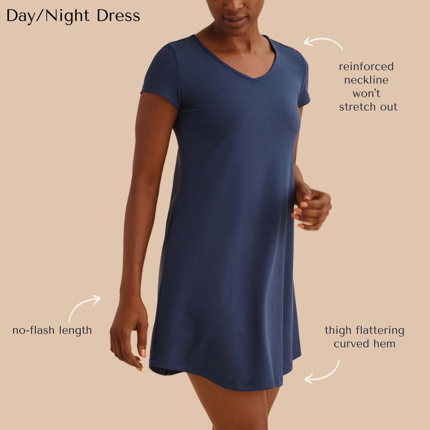 Day/Night Tee Dress