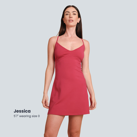 Whisper Criss-Cross Dress