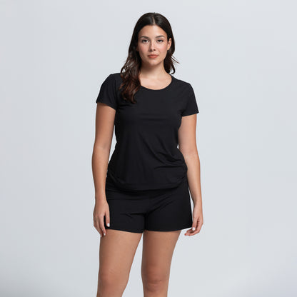 Short Sleeve Scoop Pajama Tee