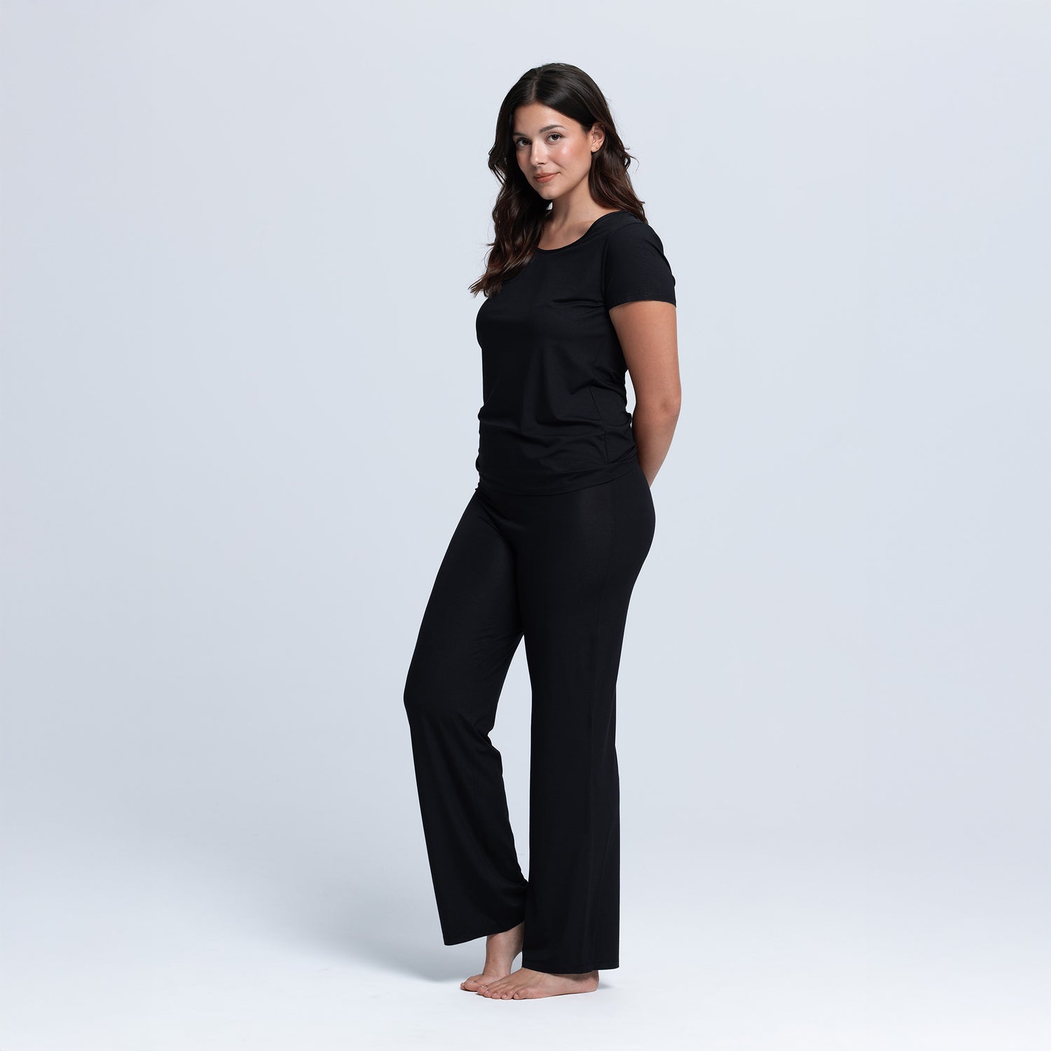 Short Sleeve Scoop Pajama Tee