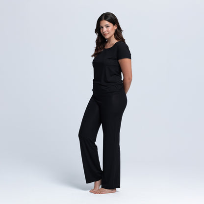 Short Sleeve Scoop Pajama Tee