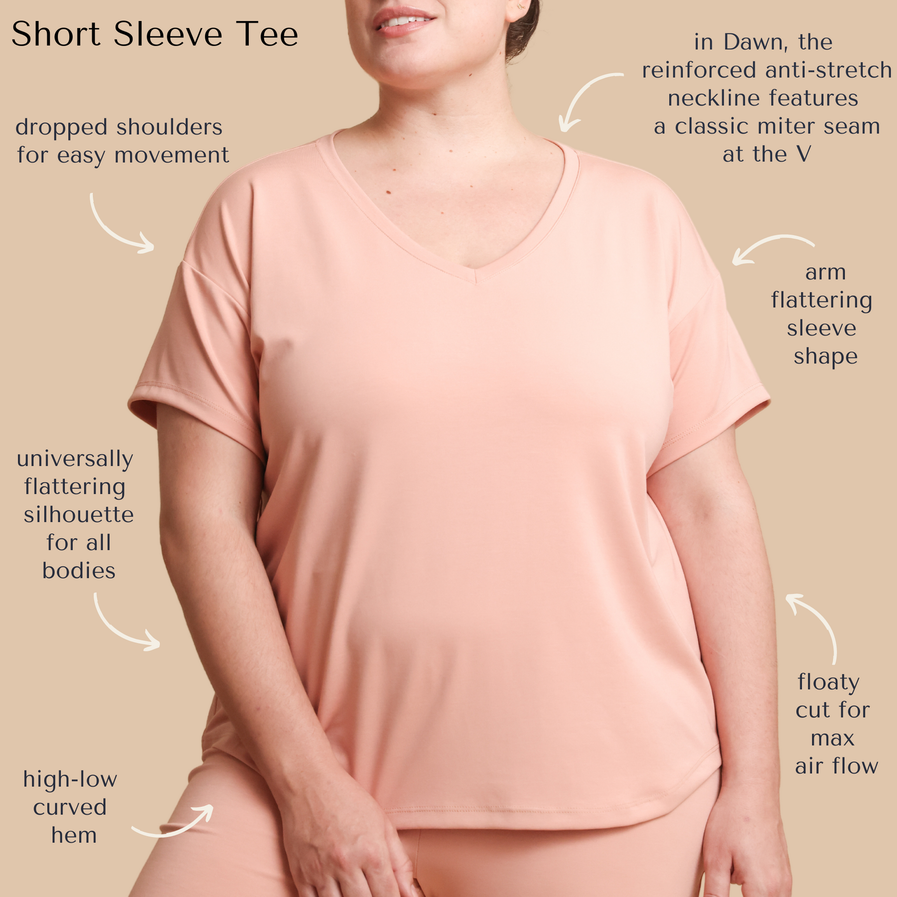 Breezy Short Sleeve Pajama Tee