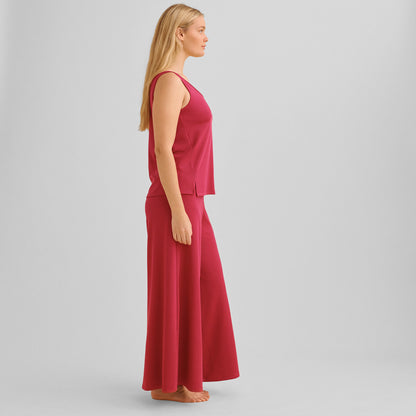 Airy Wide Leg Pajama Pants