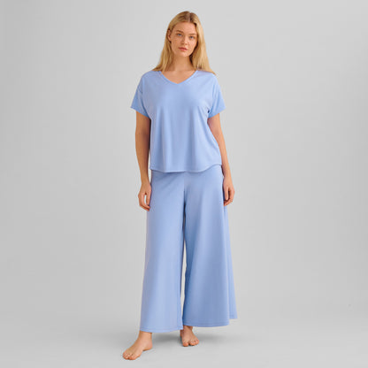Airy Wide Leg Pajama Pants